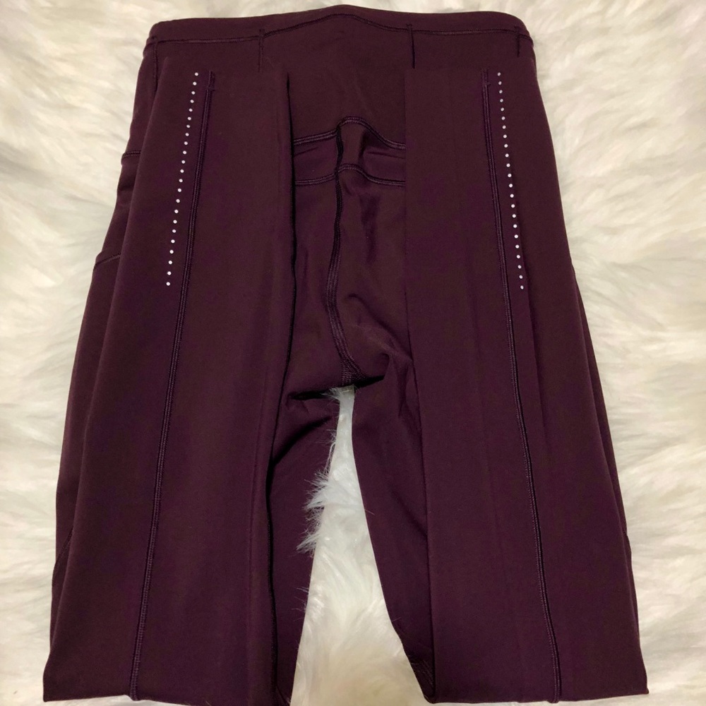 Lululemon 25” Burgundy size 2